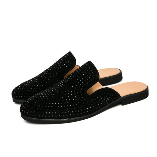 mens closed slippers